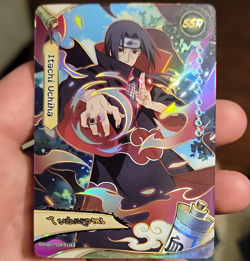 KAYOU Naruto Itachi Uchiha Tsukuyomi SSR Holo Card NRSA03-SSR-012L3 - Image 1