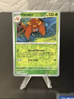 Parasect Reverse Holo NM 047/165 Scarlet & Violet 151 Pokemon Card - Image 1