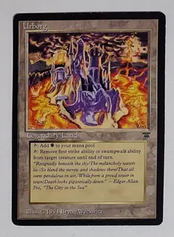 MTG ** Urborg ** LP, Legends set, English, 1994 LG - Image 2