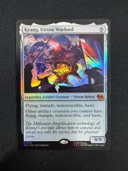 Krang, Utrom Warlord (FOIL) - TMNT (Magic) NM - Image 1