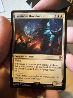 MTG Luminous Broodmoth [FINAL FANTASY Commander] Near Mint Magic - Image 1