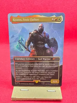 MTG Kratos, Stoic Father - Secret Lair Drop Series - NM - Image 1