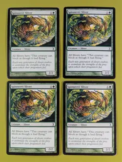Spinneret Sliver x4 Time Spiral 4x Playset Magic the Gathering MTG - Image 1