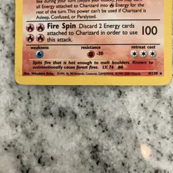 Charizard 4/130 Holo Rare Base Set 2 Pokemon Card - Image 4