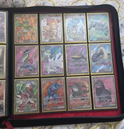 pokemon scarlet and violet base set Master Set & 12 pocket card guardian binder - Image 1