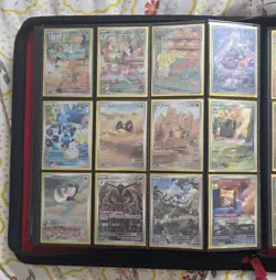 pokemon scarlet and violet base set Master Set & 12 pocket card guardian binder - Image 2