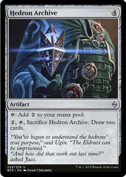 Hedron Archive 223/274 Battle for Zendikar MTG Uncommon - Image 1