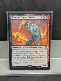 Ultimate Green Goblin X1 NM Marvel's Spider Man MTG - Image 1