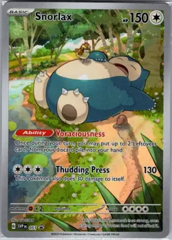 Sealed - Snorlax SVP 051 SV: Scarlet & Violet Promo Cards - Pokemon Card - Image 1