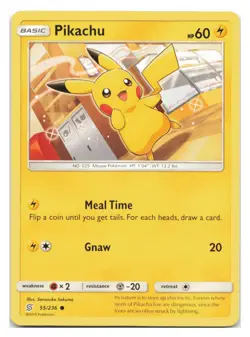Pikachu (55) #55/236 SM - Unified Minds Pokemon tcg - Image 1