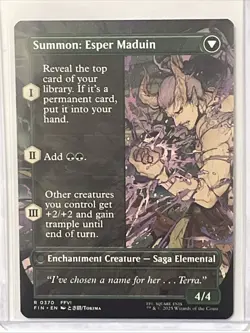 Esper Origins / Summon: Esper Maduin (Borderless) 370 MTG Final Fantasy - Image 1
