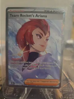 Pokemon: Team Rockets Ariana 237/182 SIR Special Illustration Destined Rivals NM - Image 1
