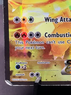Pokemon TCG Charizard EX XY121 Full Art Black Star Promo Holo Rare 2016 - Image 5