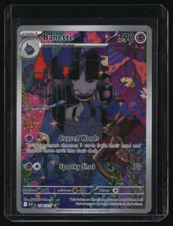 BANETTE 234/217 ILLUSTRATION RARE ASCENDED HEROES POKEMON HOLO NEAR MINT - Image 1