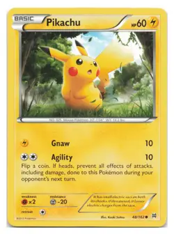 Pikachu #48/162 XY - BREAKthrough Pokemon tcg - Image 1
