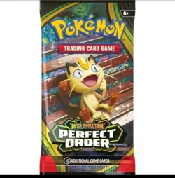 Pokemon * Perfect Order * Mega Evolution Booster Pack - New Sealed! - Image 2