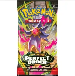 Pokemon * Perfect Order * Mega Evolution Booster Pack - New Sealed! - Image 3