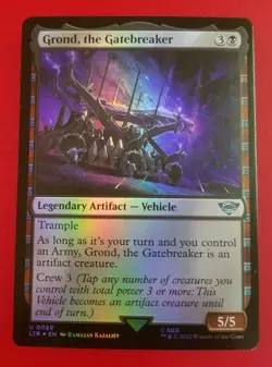 1x Grond, the Gatebreaker (0089) | FOIL | LTR: Tales of Middle-Earth | MTG Magic - Image 1