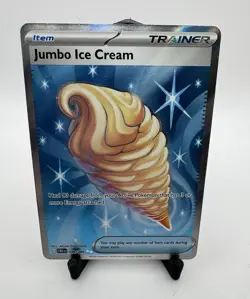 Pokemon TCG Jumbo Ice Cream 109/086 Trainer Item Chaos Rising Full Art (Mint) - Image 1