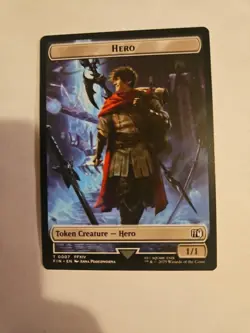 MTG - Hero 0007/Horror 0013 Token - Final Fantasy NM/M Condition - Image 1