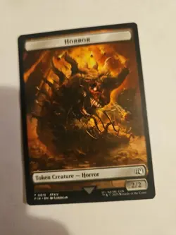 MTG - Hero 0007/Horror 0013 Token - Final Fantasy NM/M Condition - Image 2