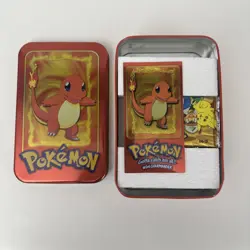 TOPPS TV ANIMATION EDITION CHARMANDER TOPPER POKEMON GAME 1999 UNOPENED 7 PACKS - Image 1