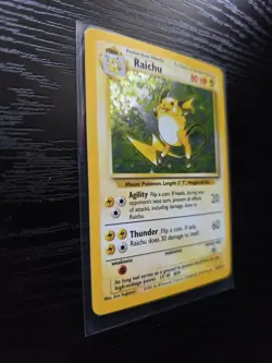 Pokemon TCG Raichu Base Set 14/102 Holo 1999-2000 Wizards Base Set Copyright... - Image 4