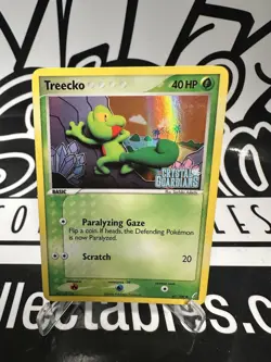 Treecko [Reverse Holo] #67 Pokemon Crystal Guardians LP+ - Image 1