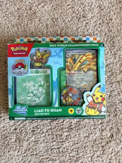 Pokemon 2025 World Championships Deck - Liao Fu Guan Joltdengo - Image 1