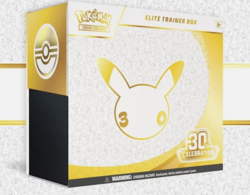 PRESALE Pokemon TCG ETB 30th Anniversary Celebrations Elite Trainer Box - Image 1