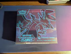 Phantasmal Flames Pokemon Center Elite Trainer Box ETB - Brand New Sealed - Image 1