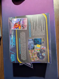Phantasmal Flames Pokemon Center Elite Trainer Box ETB - Brand New Sealed - Image 3