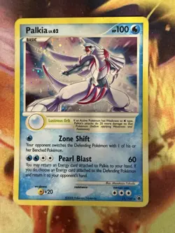 Pokemon PALKIA LV.62 - 11/100 - Pokemon Majestic Dawn Holo - LP/MP Holo Swirl 💫 - Image 1