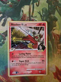 Pokemon TCG: Blaziken FB LV 50 - 2/147 Holo Supreme Victors Foot Swirl 🌀 - Image 1