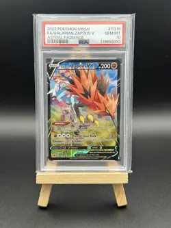 Pokemon - Galarian Zapdos V - Astral Radiance Trainer Gallery #TG19 - PSA 10 - Image 1