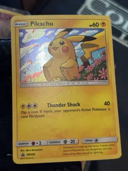 Pokemon Pikachu Basic Holo SM206 2019 English TCG Lot - Image 2