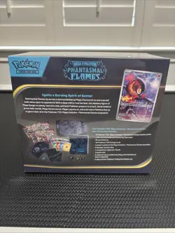 Phantasmal Flames Elite Trainer Box ETB Pokemon TCG - Mega Evolution NEW SEALED - Image 2