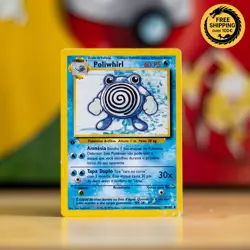 1999 BS1 38/102 - Poliwhirl - Pokemon - Portuguese Water Base Set 1st Edition - Image 1