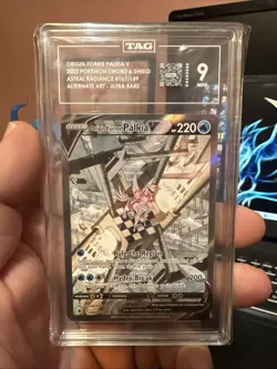 2022 Pokemon Origin Forme Palkia V Alt Art 167/189 Astral Radiance TAG Mint 9!! - Image 1