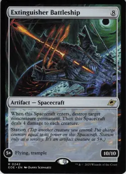 Extinguisher Battleship R Edge of Eternities 242 NM MTG - Image 1
