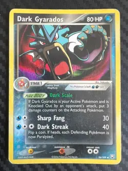 Pokemon TCG Dark Gyarados 36/109 Team Rocket Returns Regular HP - Image 1