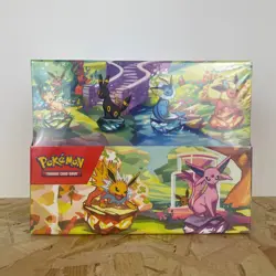Pokemon Prismatic Evolutions X8 Mini Tins Sealed Display Case 16 Packs - Image 1