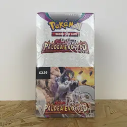 Pokemon TCG Paldea Evolved Half Booster Box 18 Packs New & Sealed - Image 1