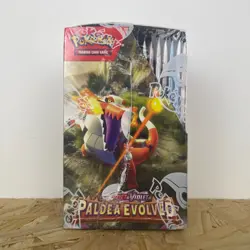 Pokemon TCG Paldea Evolved Half Booster Box 18 Packs New & Sealed - Image 2