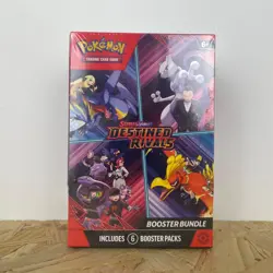 Pokemon TCG Destined Rivals Booster Bundle 6 Packs New & Sealed - Image 1