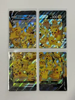 Pokemon TCG Pikachu V-Union Set of 4 Celebrations Collection Black Star Promo - Image 1