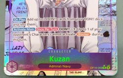 One Piece TCG Kuzan Op 16-63 Alternate Art Rare Manga Japanese Card NM w/ Pics - Image 4