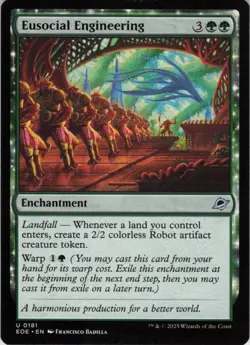 x2 Eusocial Engineering U Edge of Eternities 181 NM MTG - Image 1
