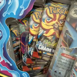 Pokemon TCG: Mega Greninja EX Premium Collection Box Chaos Rising - Image 3