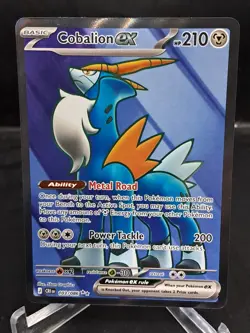 Cobalion ex 103/086 | Mega Evolution Chaos Rising | Ultra Rare Pokemon Card - Image 1